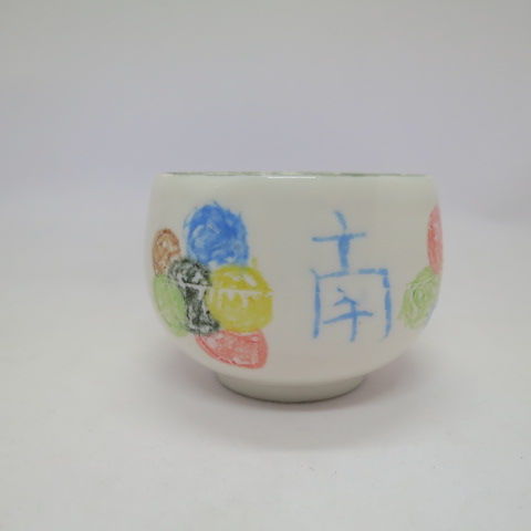 ハス　陶芸作品 はっすいくん 艶絵の具クレヨン6色セット | 陶芸道具むらかみ