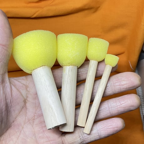 柄付きスポンジ4本セット