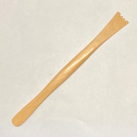 ツゲ木ヘラ　No.15の兄弟-小谷