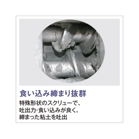 常圧式土練機　NRA-04S型