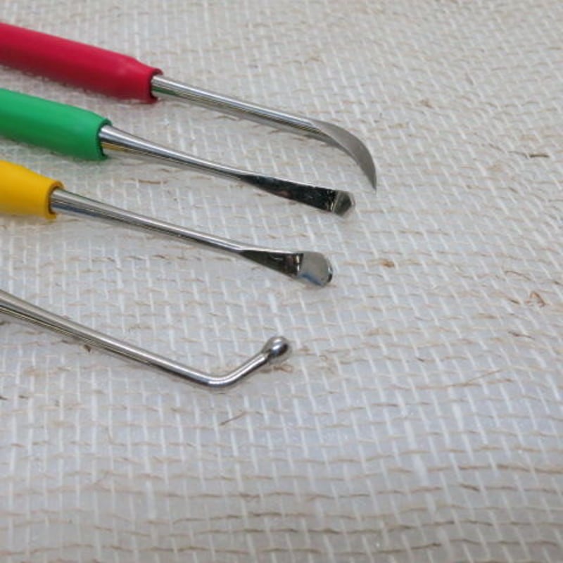 アネックス(ANEX)スパチュラ4本組 | 陶芸道具むらかみ