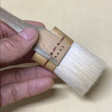 カリ石鹸用牡丹刷毛　大