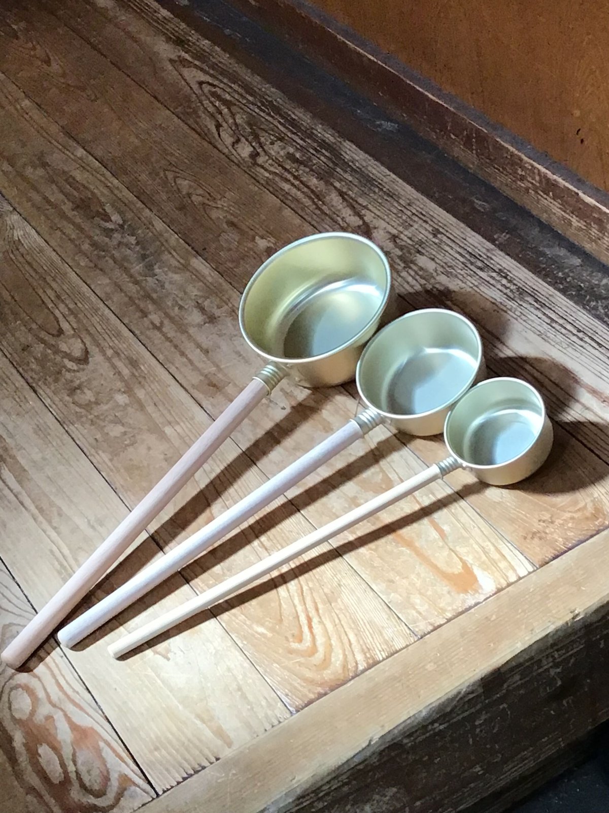 アルミ柄杓 8cm | 陶芸道具むらかみ