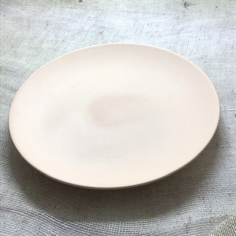 磁器素焼き皿　焼き上がり15cm  1枚