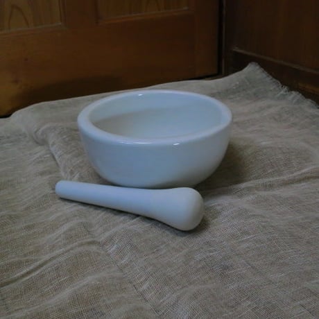 乳鉢・乳棒セット６寸（１８Cm)