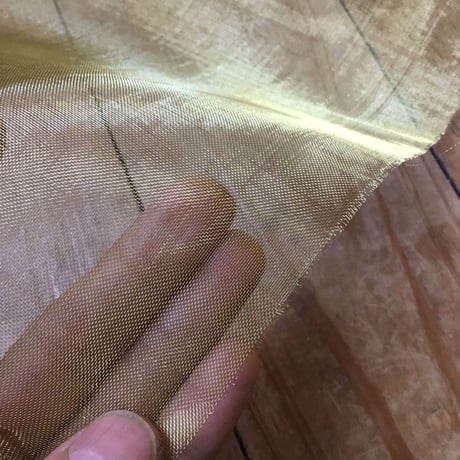 真鍮網　線径0.1mm. 50メッシュ.  20cmx20cm