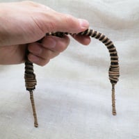 茶染めツル８寸