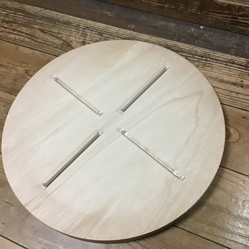 ワンタッチ亀板ベース 30cmのロクロ用 | 陶芸道具むらかみ
