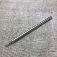 アルミ柄カキヘラ　剣先