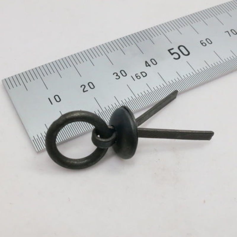 掛花金具 30個 掛花金具 丸鉄 | 陶芸道具むらかみ