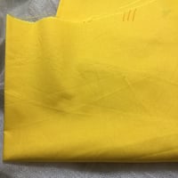 ウコン生地　切れ端　しわ　特価　92x40cm