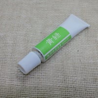 チューブ上絵の具　　黄緑　　　無鉛