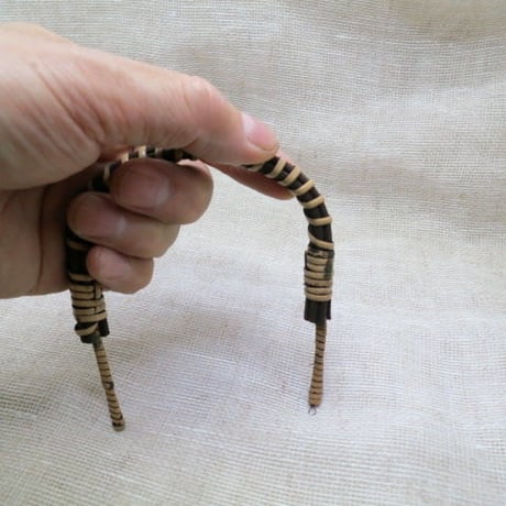 茶染めツル６寸
