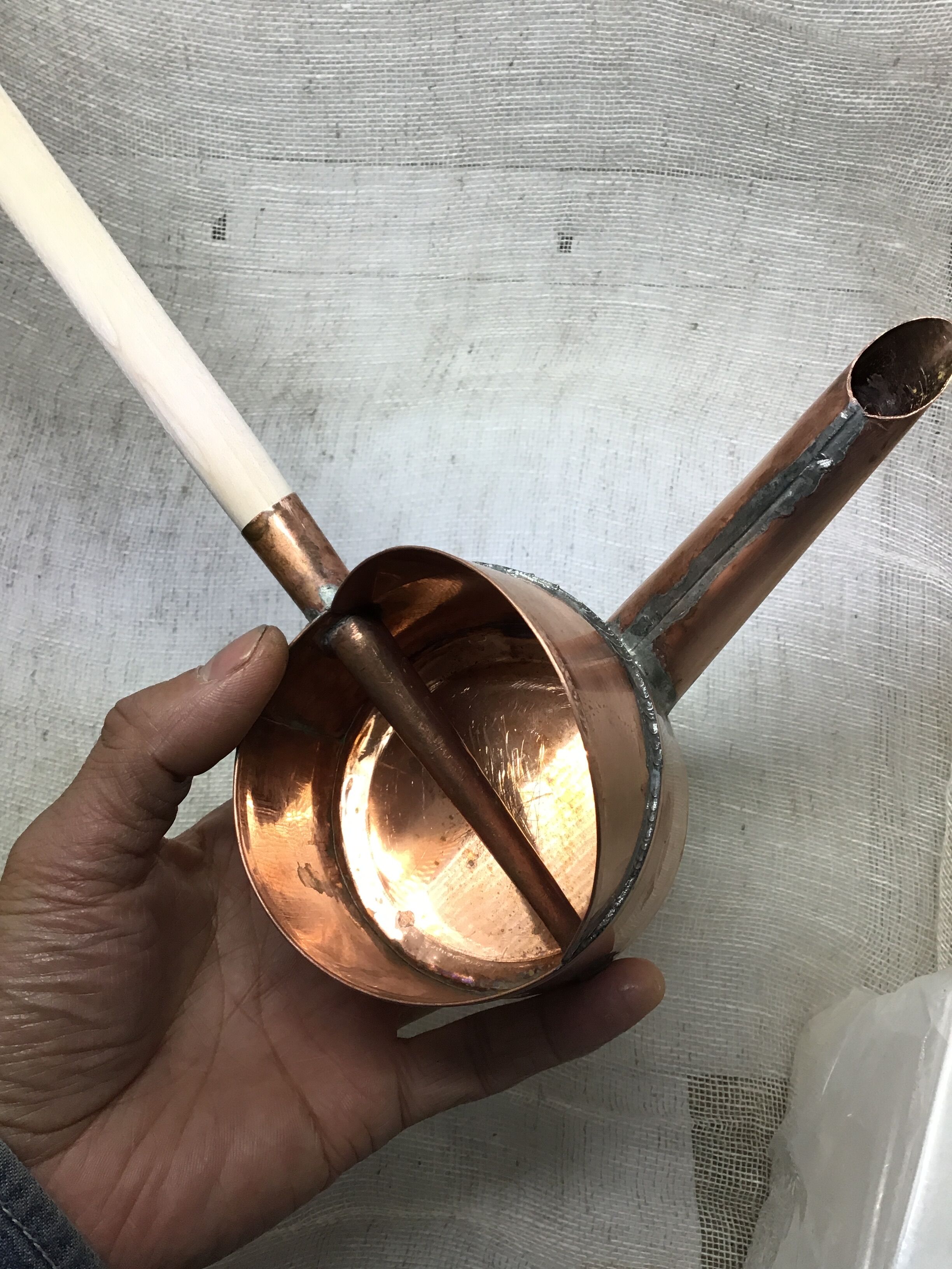 銅製 柄杓 original