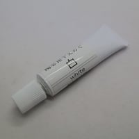チューブ下絵の具　白