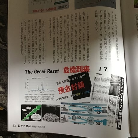 コロナと生きる　無料配布冊子