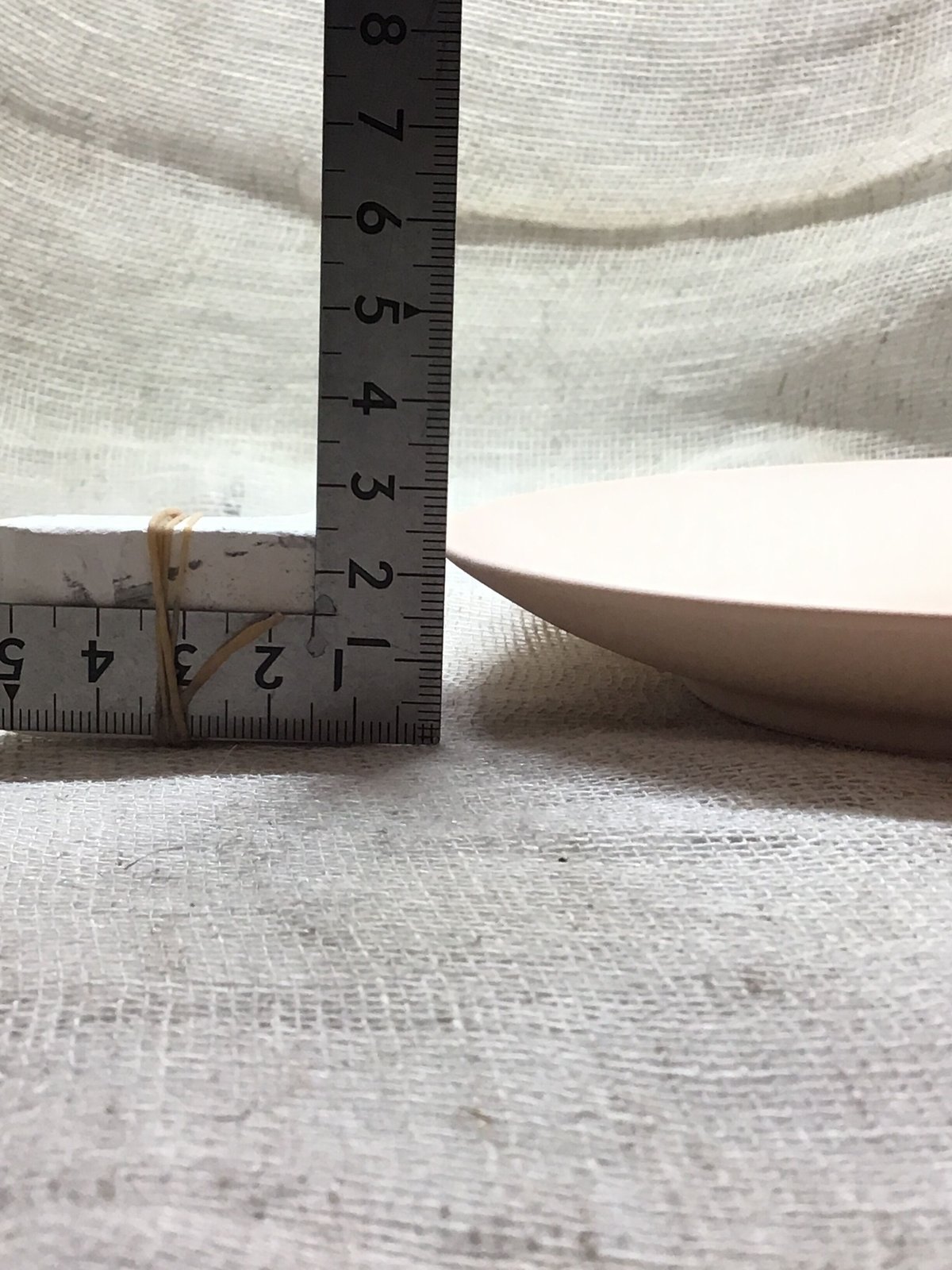 磁器素焼き皿 焼き上がり15cm 10枚一組 | 陶芸道具むらかみ