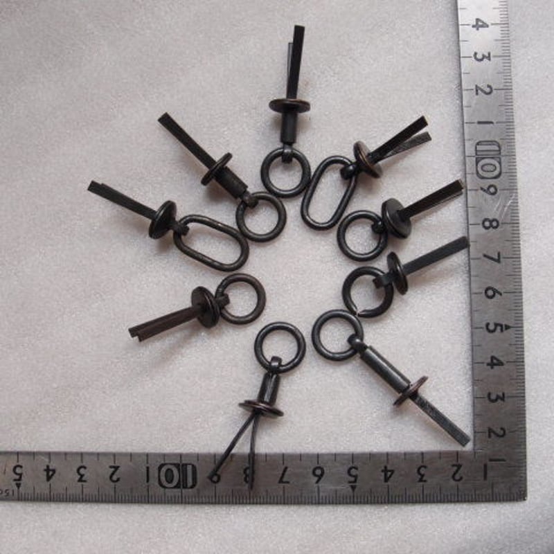 掛花金具丸1.5銅上 | 陶芸道具むらかみ