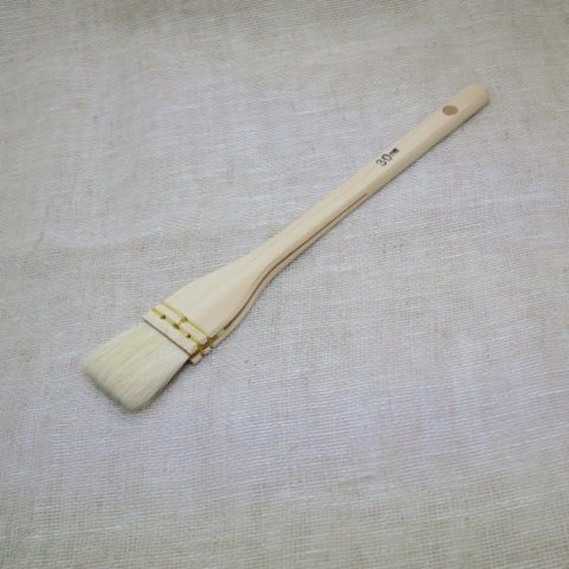 平刷毛30mm | 陶芸道具むらかみ