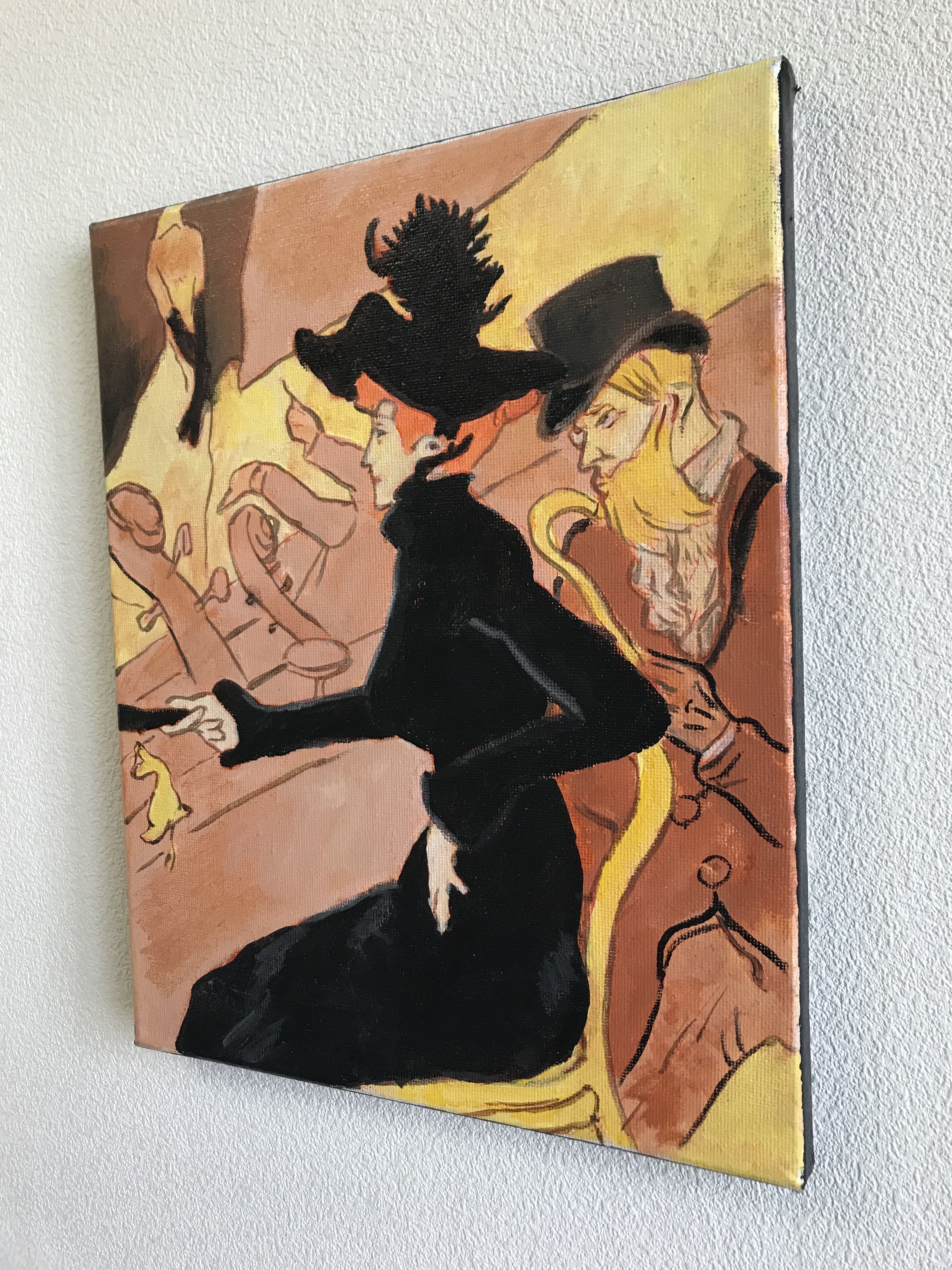 A.キャンバス 額縁付「ロートレック”ディビアン・ジャポネ”」 | Art