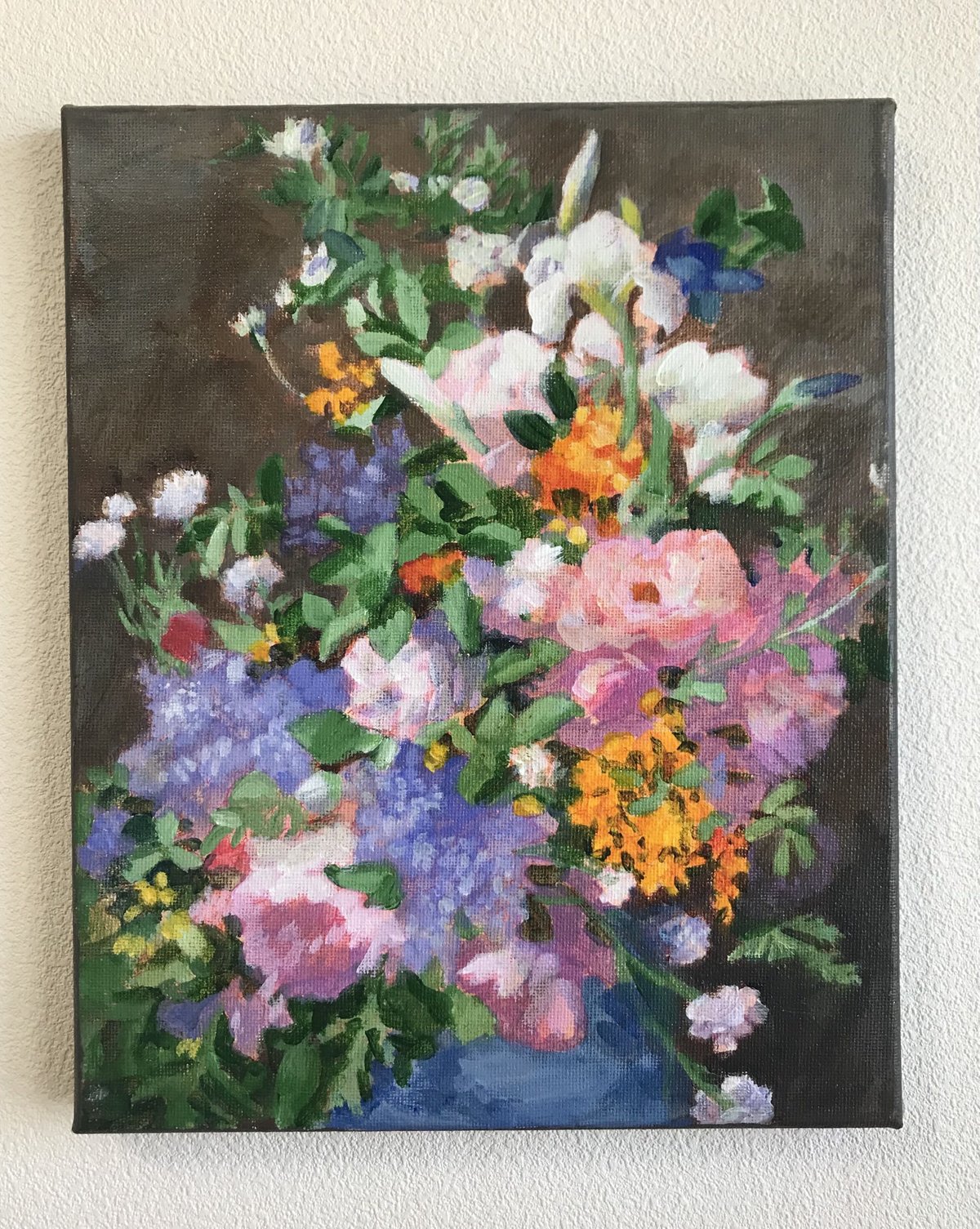 A.キャンバス 額縁付「ルノワール “春の花束”」 | Art work shop