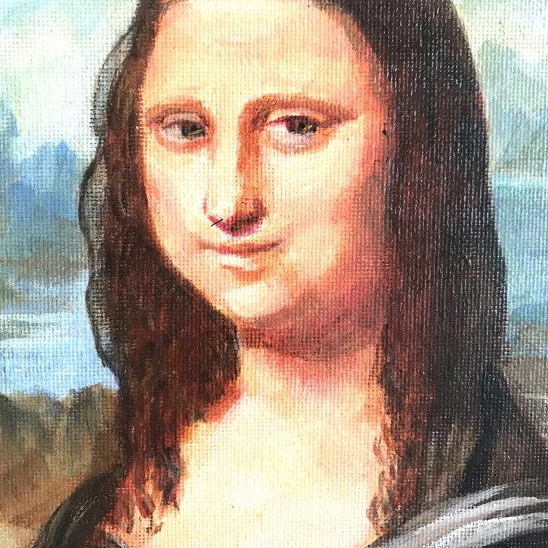 A.キャンバス 額縁付「ダ・ビンチ “モナ・リザ”」 | Art work shop A.キャンバス 額縁付「ダ・ビンチ “モナ・リザ”」 | Art work shop