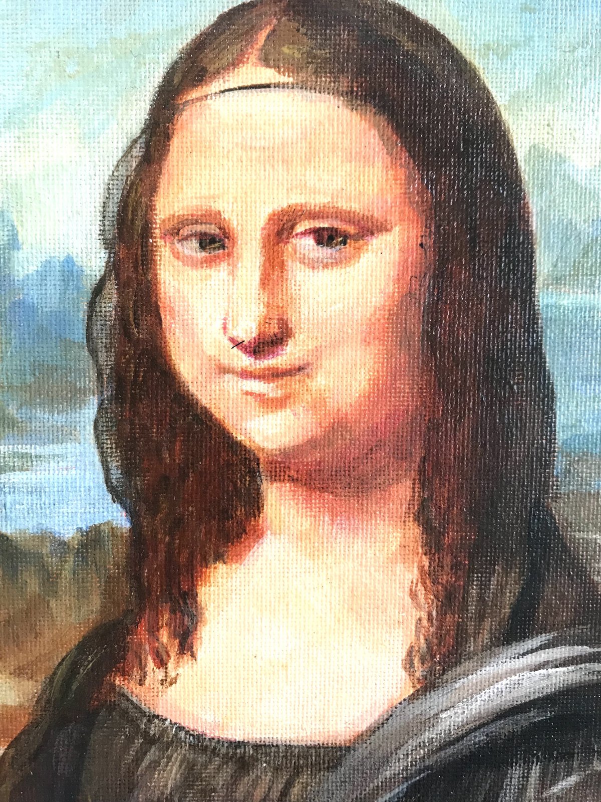 A.キャンバス 額縁付「ダ・ビンチ “モナ・リザ”」 | Art work shop