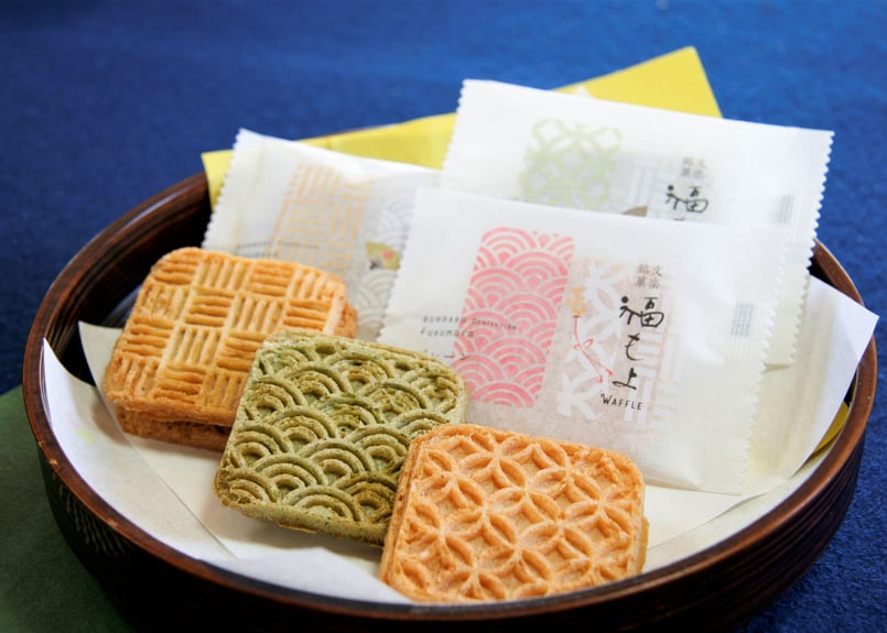 さくさくワッフル 福もよ | 菓匠文楽