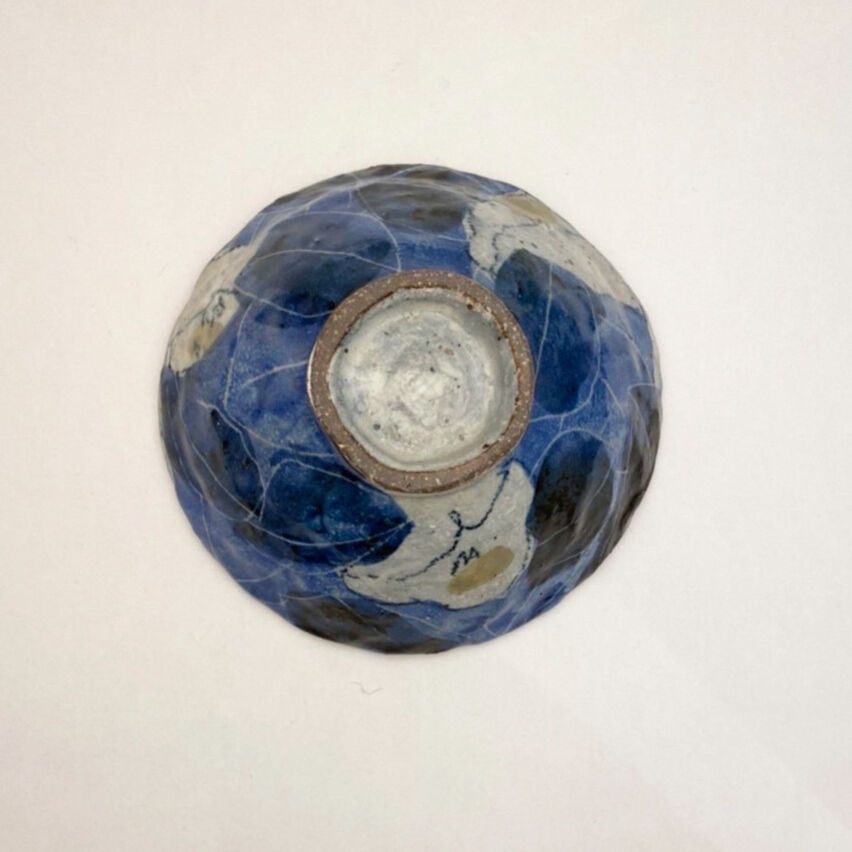 伊集院真理子 飯碗 紺椿 [ijex_d_117_1] | 菜の花暮らしの道具店 onlin