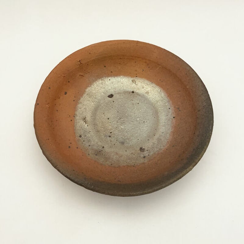 森岡成好 焼締め皿 [ms_ds01c] | 菜の花暮らしの道具店 online store