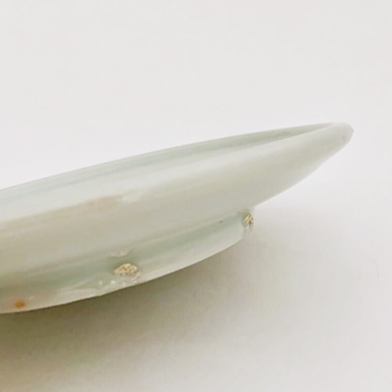 森岡由利子 白磁丸皿 [my_ds02] | 菜の花暮らしの道具店 online store