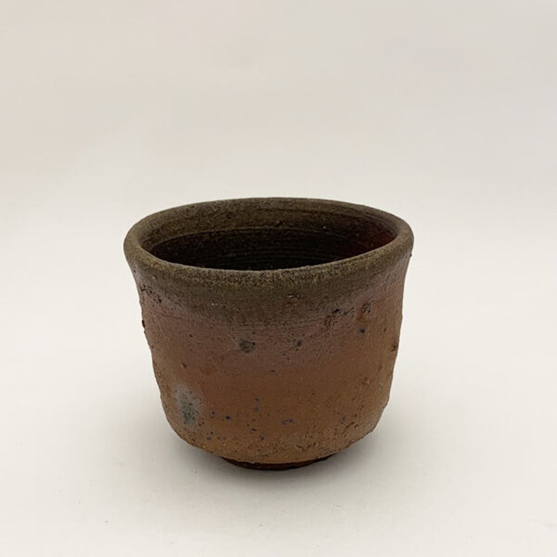 森岡成好 焼締め湯呑 [ms_cp99] | 菜の花暮らしの道具店 online