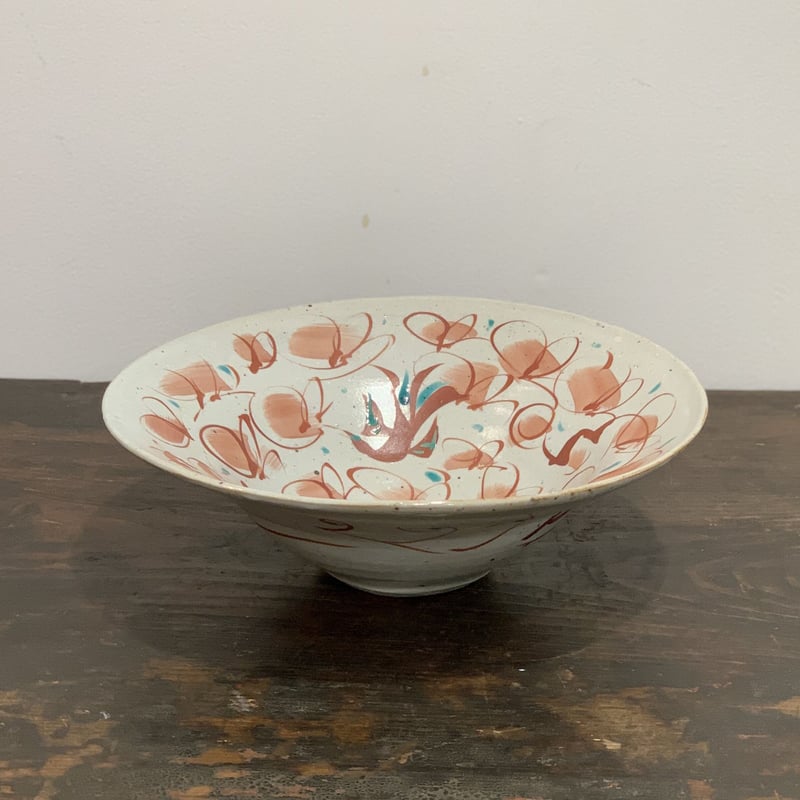 赤地 健 三つ葉鳥文鉢 [ak_exf41] | 菜の花暮らしの道具店 online