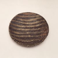 森岡成好 焼締め皿 [ms_ds01c] | 菜の花暮らしの道具店 online store