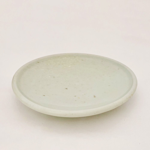 森岡由利子 白磁丸皿 [my_ds02] | 菜の花暮らしの道具店 online store