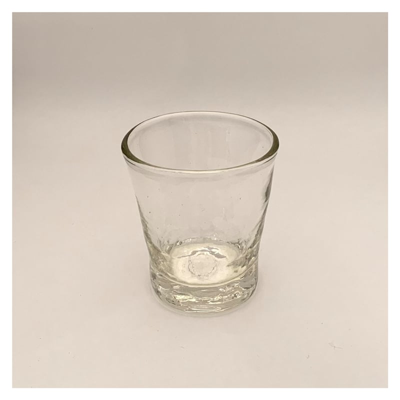 安土忠久 安土忠久さん ワイングラス2客 吹きガラス 美術品