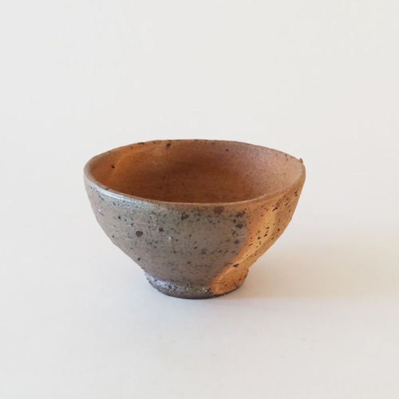 野口悦士 焼締ぐいのみ [ne_cp01] | 菜の花暮らしの道具店 online store