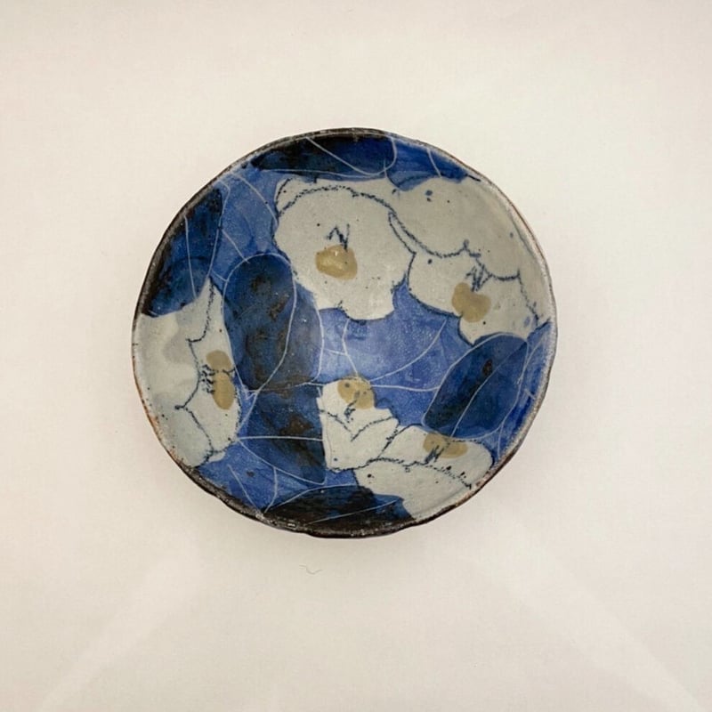 伊集院真理子 飯碗 紺椿 [ijex_d_117_1] | 菜の花暮らしの道具店 onlin