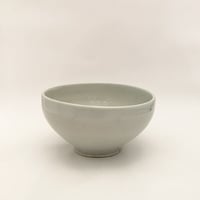 森岡由利子 白磁面取深鉢 [my_ds59] | 菜の花暮らしの道具店 online store