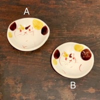 山田洋次さん　焼締め　スリップ　小皿　お皿　3枚セット 焼締スリップ 小皿 / 山田洋次 - AELU ONLINE SHOP