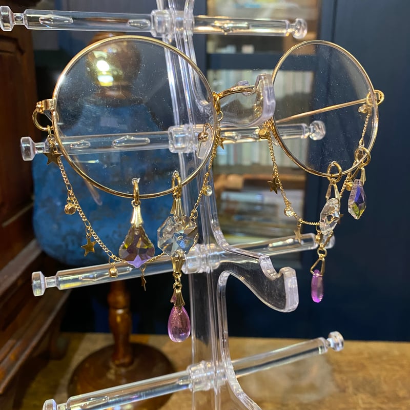 装飾伊達丸メガネ 受注生産 A | Kemuri装飾店