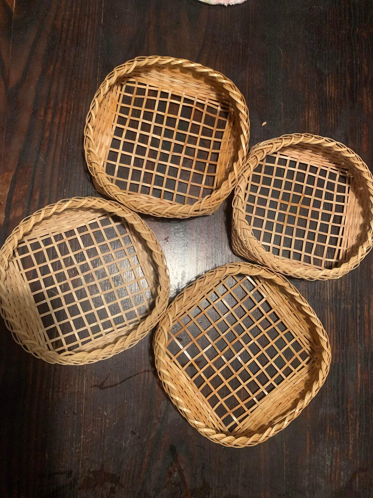 岡悠 さん 蓋付き竹籠 ユウノ竹工房 竹細工 竹製品 岡悠さん