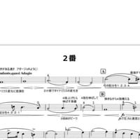 【カイザー2】解説付き楽譜