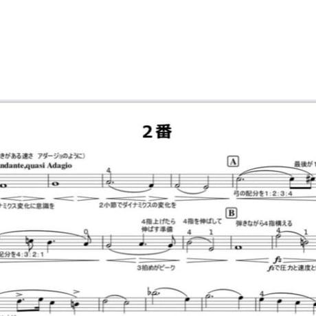 【カイザー2】解説付き楽譜