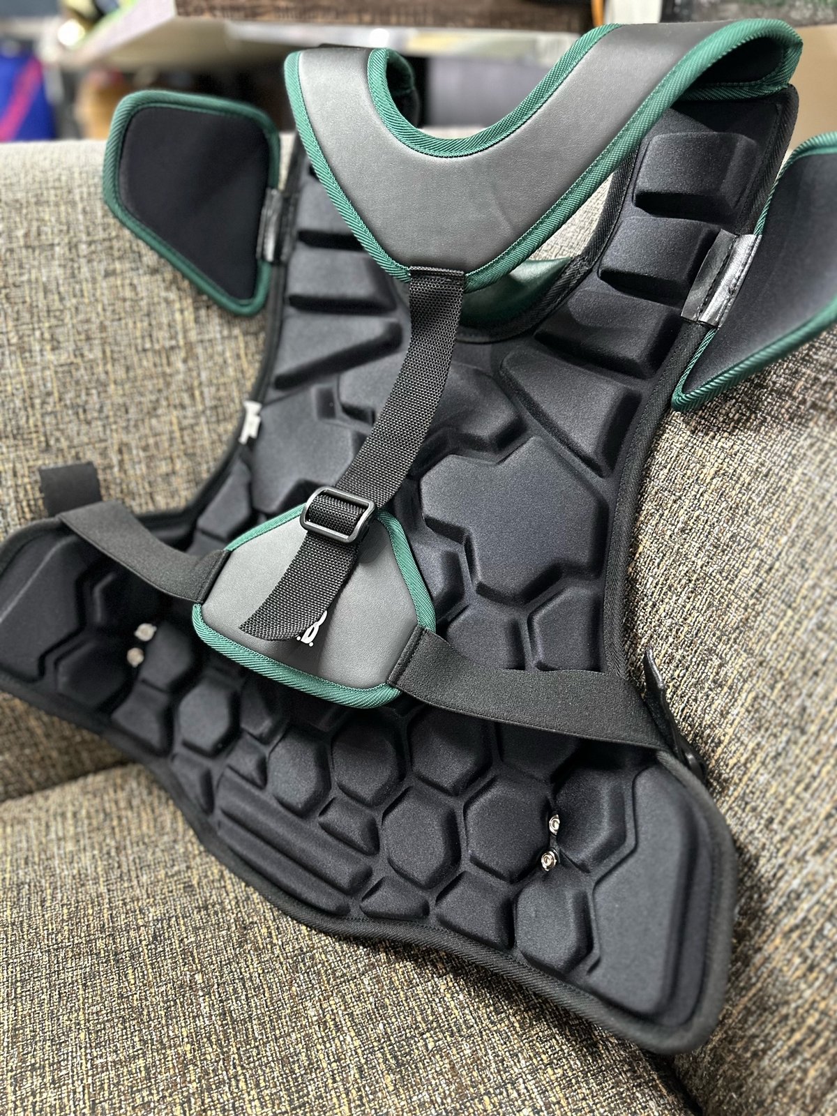 ミズノプロ 軟式 捕手防具3点セット グリーン | 野球工房Mバリカタ屋.com