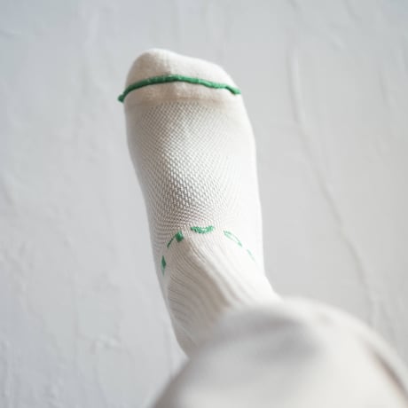 Stock Sock - WOOL × COTTON - Sheep Words series［コットン × メリノウール］