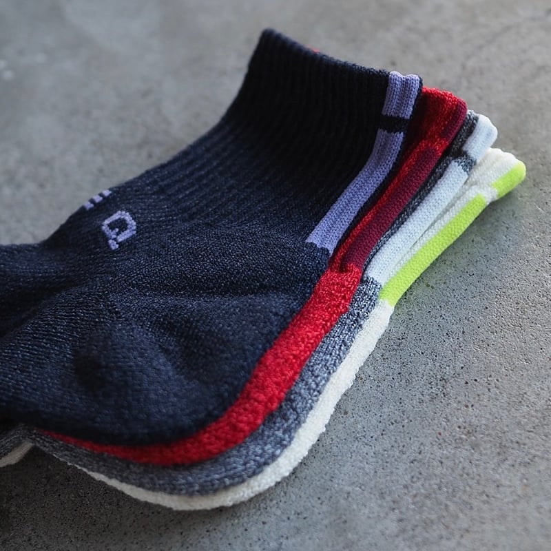 StockSock WASHI×WOOL / Short［美濃和紙 × 尾州メリノウール］