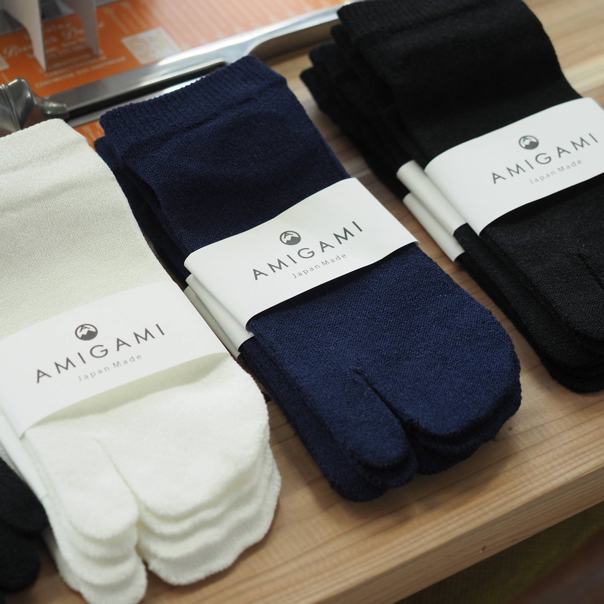 AMIGAMI ユニセックス タビショートソックス［美濃和紙］ | 東洋繊維