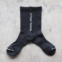 WOOL HOLIC  WASHI×WOOL / Crew［美濃和紙 × 尾州メリノウール］