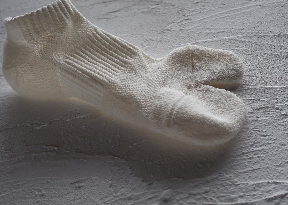 AMIGAMI ユニセックス タビパイルアンクルソックス［美濃和紙］ | 東洋繊維